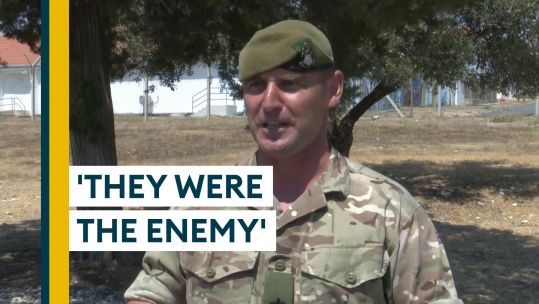 2 Yorks' Warrant Officer Ross Willis.