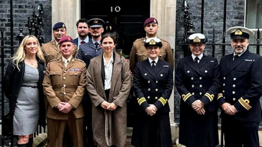 Tickets for Troops celebrates two million tickets with Number 10 reception 29112023 CREDIT TicketsForTroops