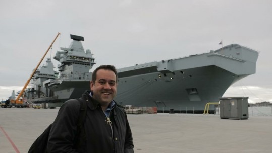 Tim Cooper HMS Queen Elizabeth