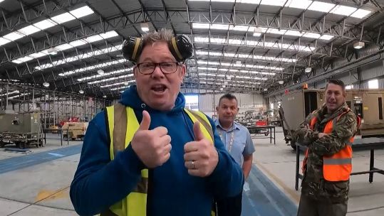 Mark Humphries in Cyprus job swap