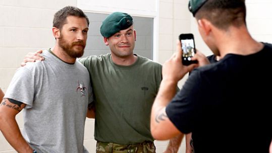 Tom Hardy 45 Commando Royal Marines Credit Royal Navy