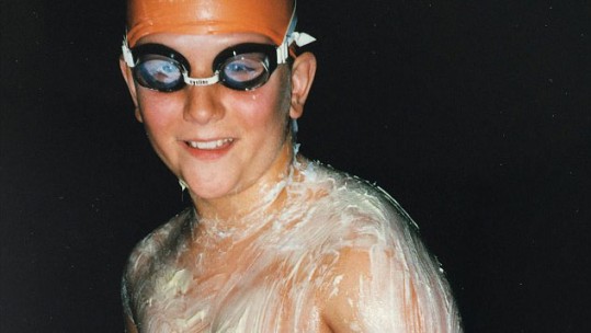11 Year Old Tom Gregory Channel Swim Royal Anglian Regiment Officer 