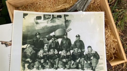 Tomahawk Warrior crew and wreckage
