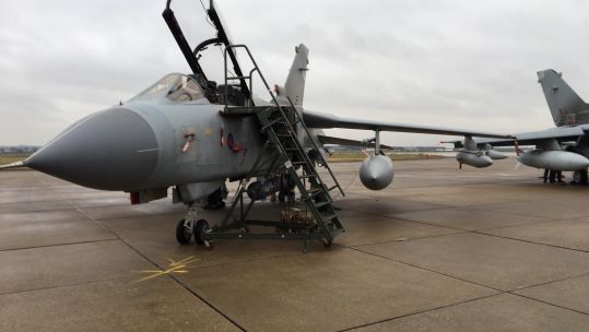 Tornado after returning to RAF Marham
