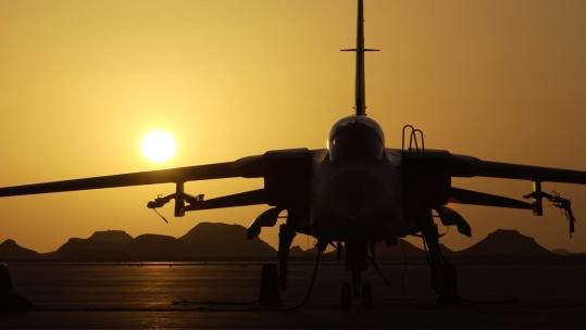 A Royal Air Force Tornado F3