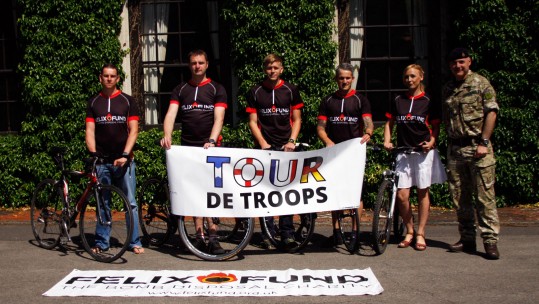 Tour Des Troops: Epic Charity Cycle To Raise Money For Bomb Disposal Charity Felix Fund