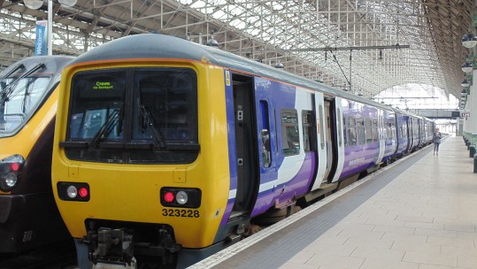 Train at Manchester Piccadilly CREDIT Mikey from Wythenshawe, Manchester Wikipedia