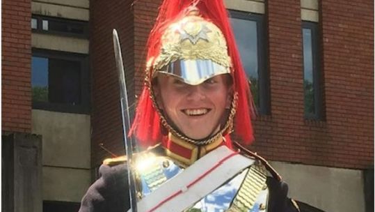 Trooper Jack Burnell-Williams, who died aged 18 on September 28, 2022 (Picture: The Household Cavalry Facebook page).