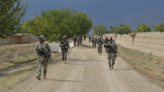 US Soldiers Afghanistan Patrol