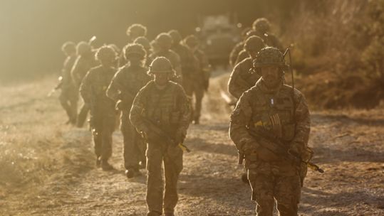 British soldiers are missing out on training due to Operation Interflex (Picture: MOD)