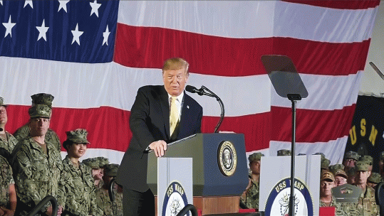 President Donald Trump's decision has sparked international criticism (Picture: US Department of Defense).