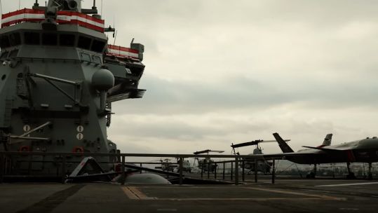 Turkey's new drone carrier TCG Anadolu (Picture: Turkish MOD).