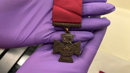 Two missing Victoria Cross medals recovered at Chelmsford Museum CREDIT CHELMSFORF MUSEUM 130524