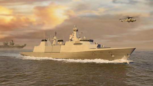 Type 31 frigate concept drawing