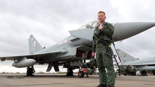 "I'm standing on the backs of giants, really, who are helping me out with the display this year," he added.  While the calendar of events is yet to be announced, Flt Lt Turnbull said he's "excited and nervous" to get his display airborne for the public.  It's very early days for the display pilot, having only flown his display for 15 hours in the simulator.  "I've only flown it once so far but we’re going to be working down the heights but I absolutely loved it.  "I loved the G [G-force] and how the manoeuv