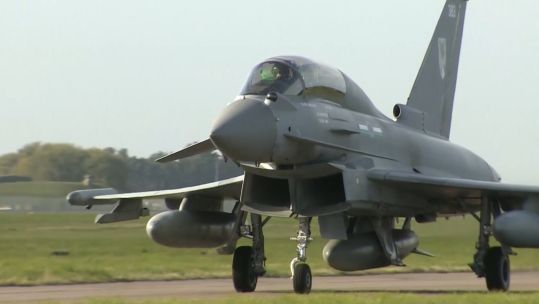 Typhoon jets set for Qatari World Cup security role 11102022 CREDIT BFBS.jpg