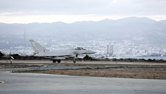 Typhoon at RAF Akrotiri