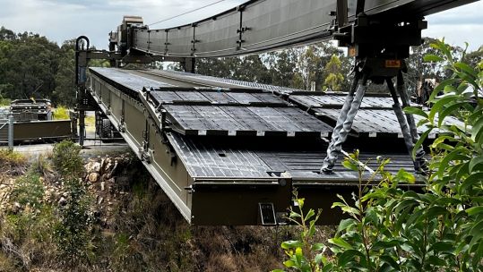 The Tyro General  Support Bridge can carry the weight of a Challenger 3 (Picture: MOD)