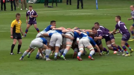 British Forces Rugby Stars Take On Saracens Youngsters