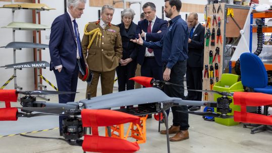 The UK Defence Drone Strategy will help Armed Forces personnel meet the requirements of battlefield adaptation around drone warfare (Picture: MOD).