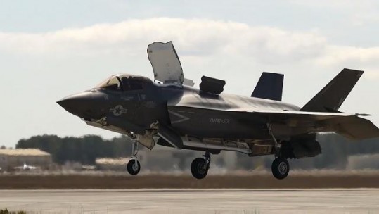 MoD Releases Footage Of UK Pilots Training On F-35