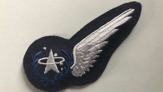 UK Space Command badge (Picture: UK Space Command / Twitter).