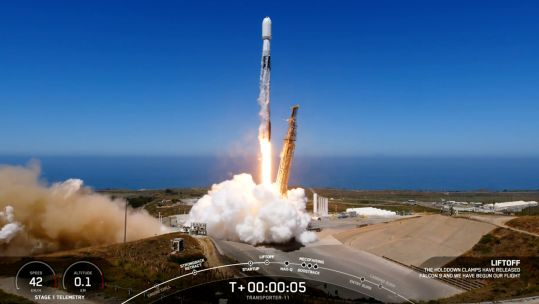 UK Space Command has successfully launched its first satellite into space which will be used to support military operations of the future for the British Armed Forces (Picture: MOD)