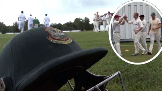 UK Armed Forces cricketers vs Bangladesh A