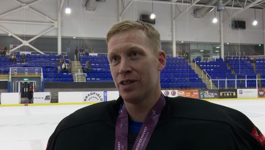UKAF Ice Hockey Chairman IV Lieutenant Colonel Rob Warrington Credit BFBS DATE 08062023.jpg