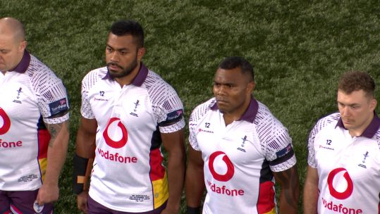 UKAF Men v Germany Remembrance Rugby CREDIT BFBS 05112025