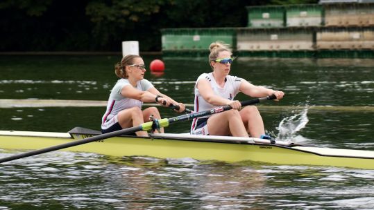 UKAF Women rowing at Henley Women's Regatta Credit UKAF Rowing Date 22062025.jpg