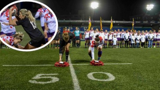UKAF Women vs Wales Remembrance match 2017