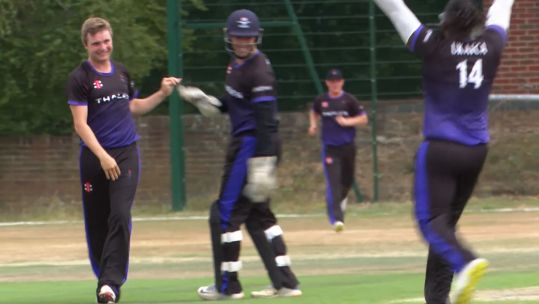 UKAF cricketers enjoy T20 win over Grenada national side 11082022 CREDIT BFBS