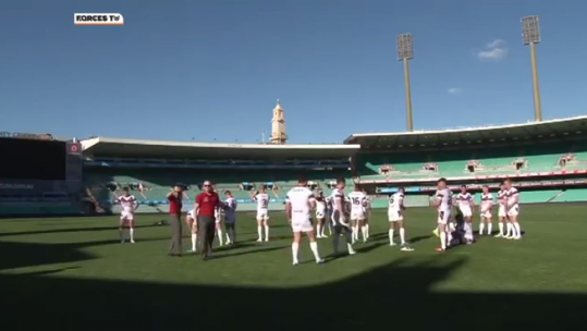 UK Armed Forces team at Sydney's SCGT stadium