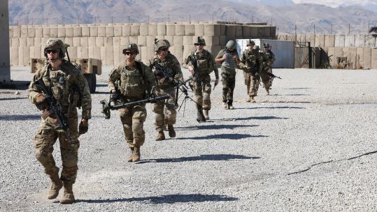 US 48th Infantry Combat Team in Kapisa Province, Afghanistan in 2019(US Department of Defense).