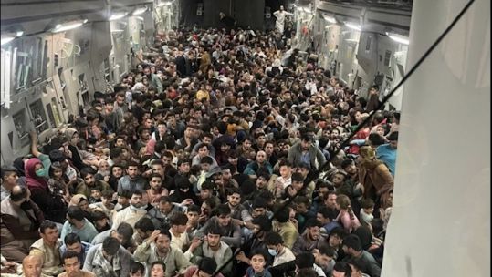 US Air Force evacuation