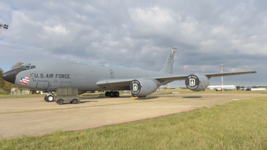 US Air Force KC-135 Stratotanker at RAF Mildenhall