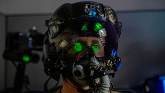 US Air Force show off F-35 Generation III Helmet-Mounted Display 10072021 CREDIT US Air Force US Dept of Def