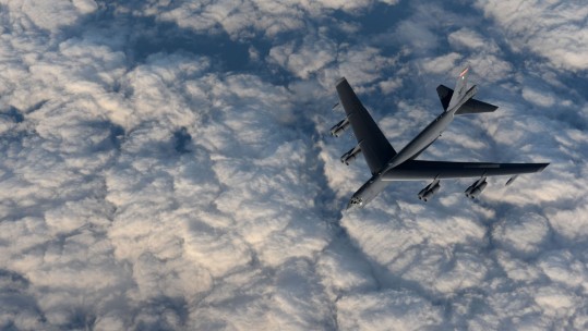 Polar Roar: Mammoth Bombers Fly Around North Pole