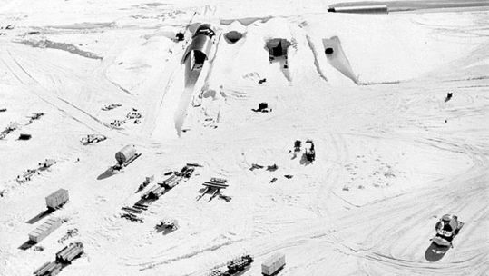 US Cold War Nuclear Base Unvovered As Ice Melts Credit US Army 250209