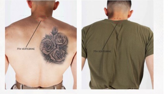 Military Tattoos: The Marines Being Given A 32-Page Guide To Body Ink