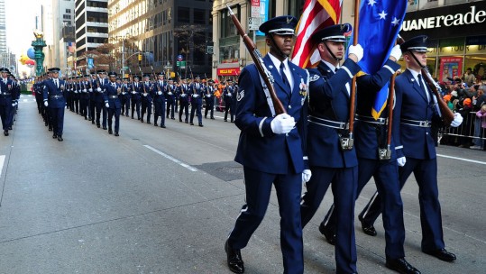 US military parade