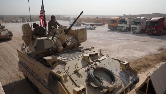 US Military vehicles in Syria 060124 CREDIT US Department of Defense