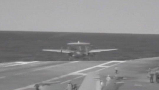 Pilots Save Plane That Fell Off Aircraft Carrier