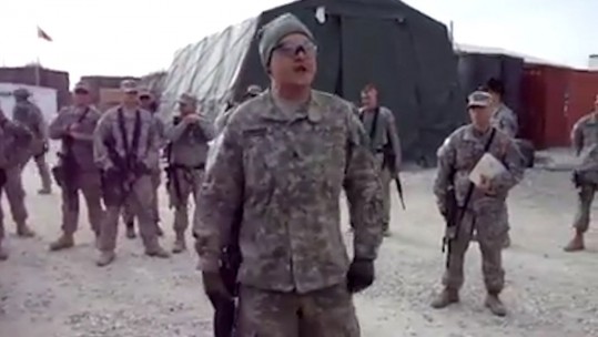 Pentagon Won&#039;t Comment On &quot;US Army Soldier&#039;s Irish Rebel Song&quot; Video