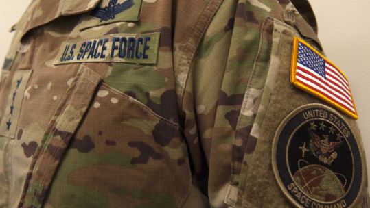 US Space force uniform 170120 CREDIT US DEPARTMENT OF DEFENSE