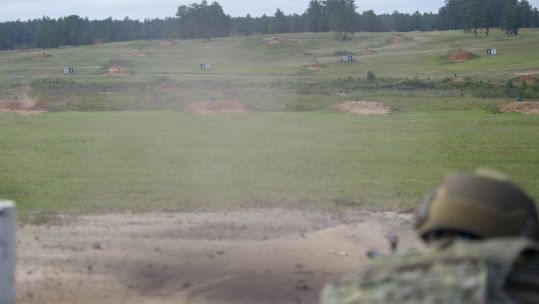 US airman firing at Fort Bragg range 