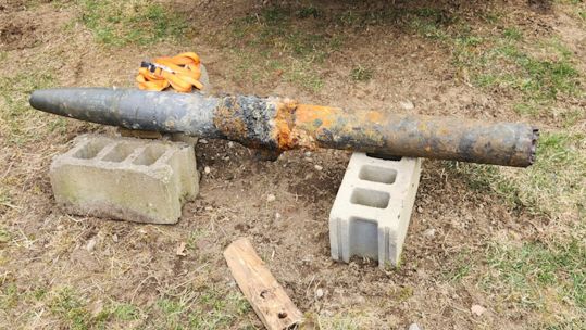US lobsterman catches 5-foot military rocket 13042023 CREDIT Maine State Police