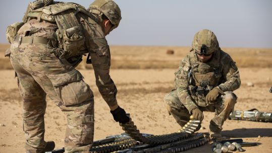 US personnel at Al Asad
