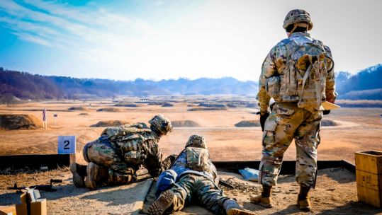 US troops on Montana Range in South Korea in 2019 (Picture: US Department of Defense).